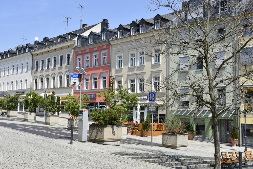 Hotel Garni Am Klostermarkt Plauen Exterior foto