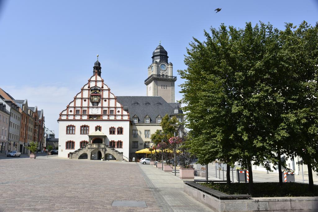 Hotel Garni Am Klostermarkt Plauen Exterior foto