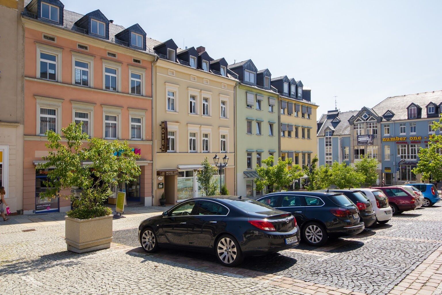 Hotel Garni Am Klostermarkt Plauen Exterior foto